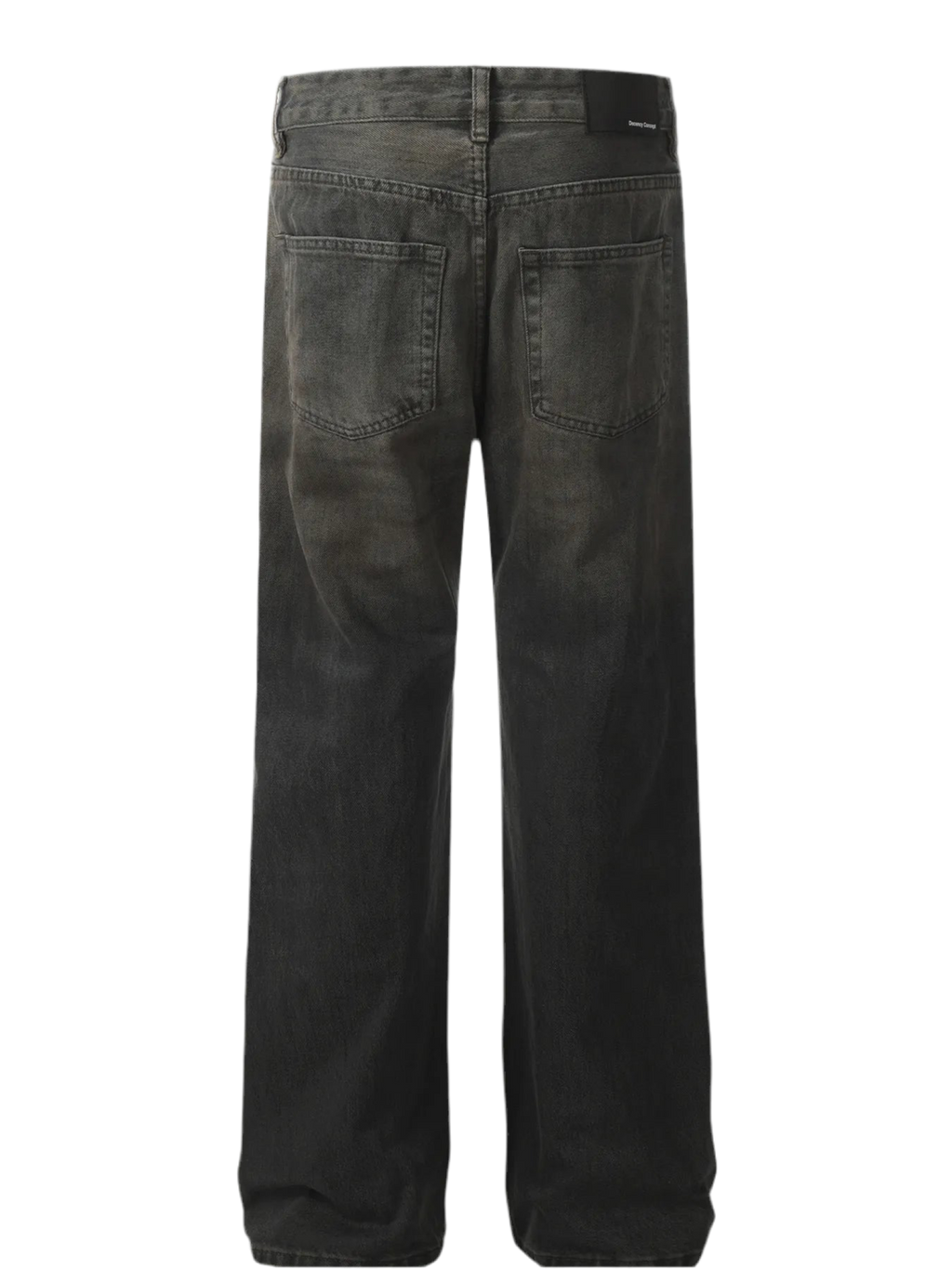 Wash Straight Leg Jeans