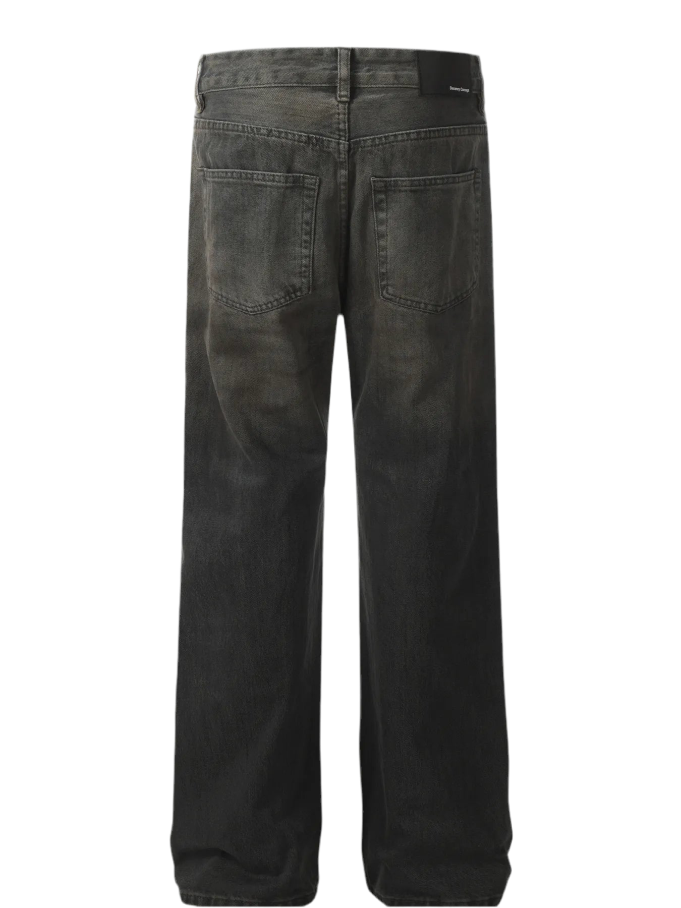 Wash Straight Leg Jeans