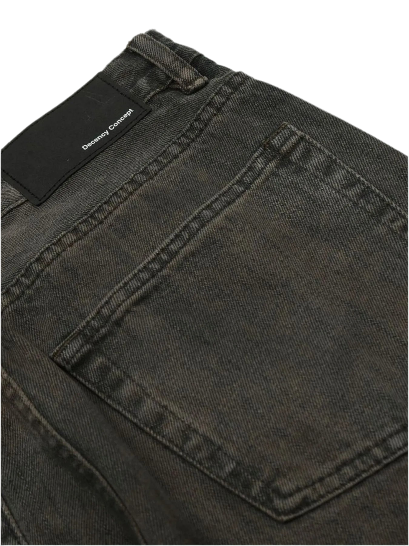 Wash Straight Leg Jeans