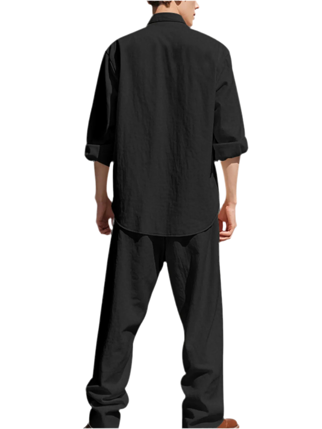 Button Up Shirt & Pants Set