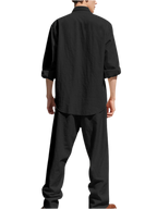Button Up Shirt & Pants Set