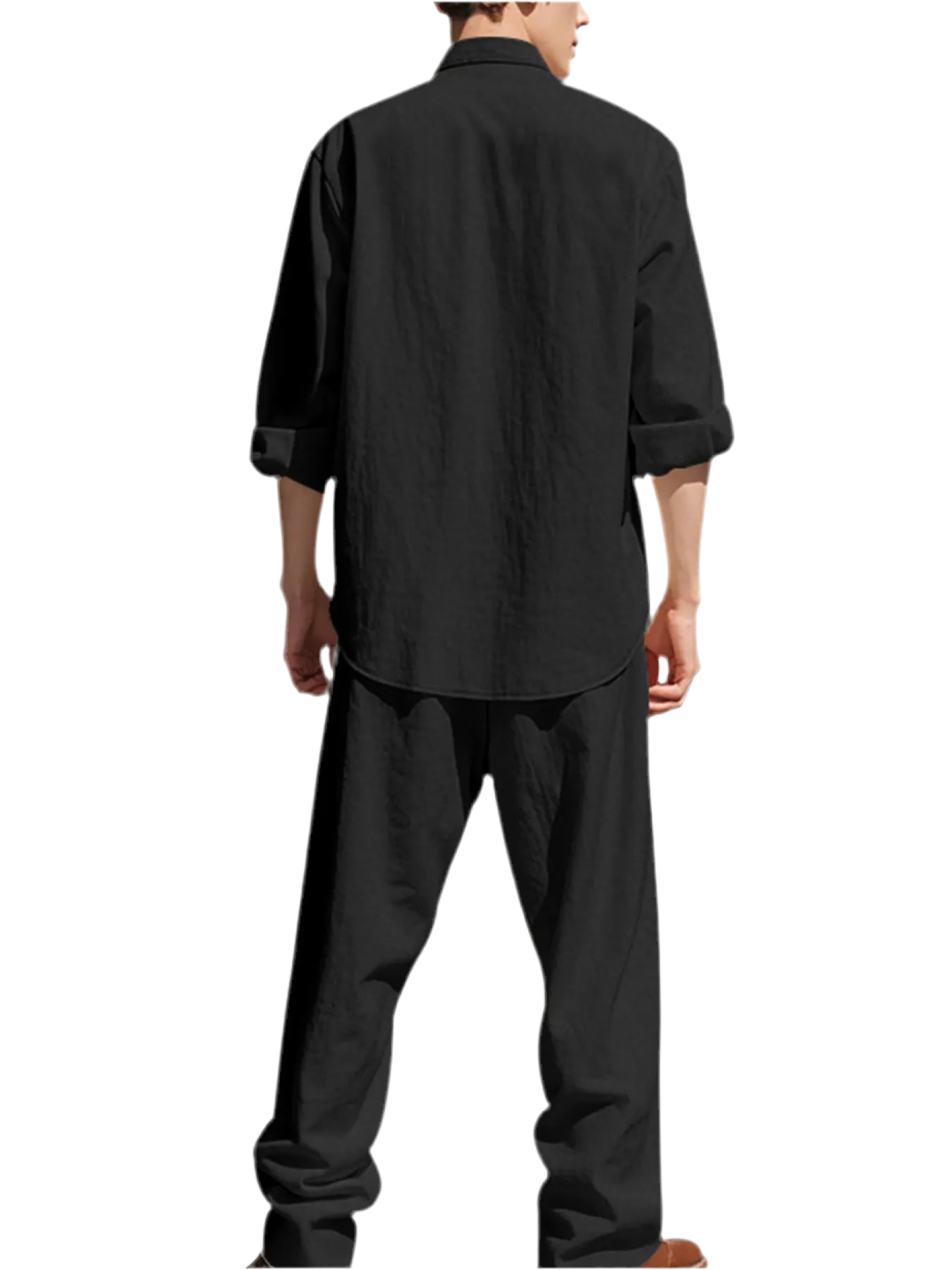 Button Up Shirt & Pants Set