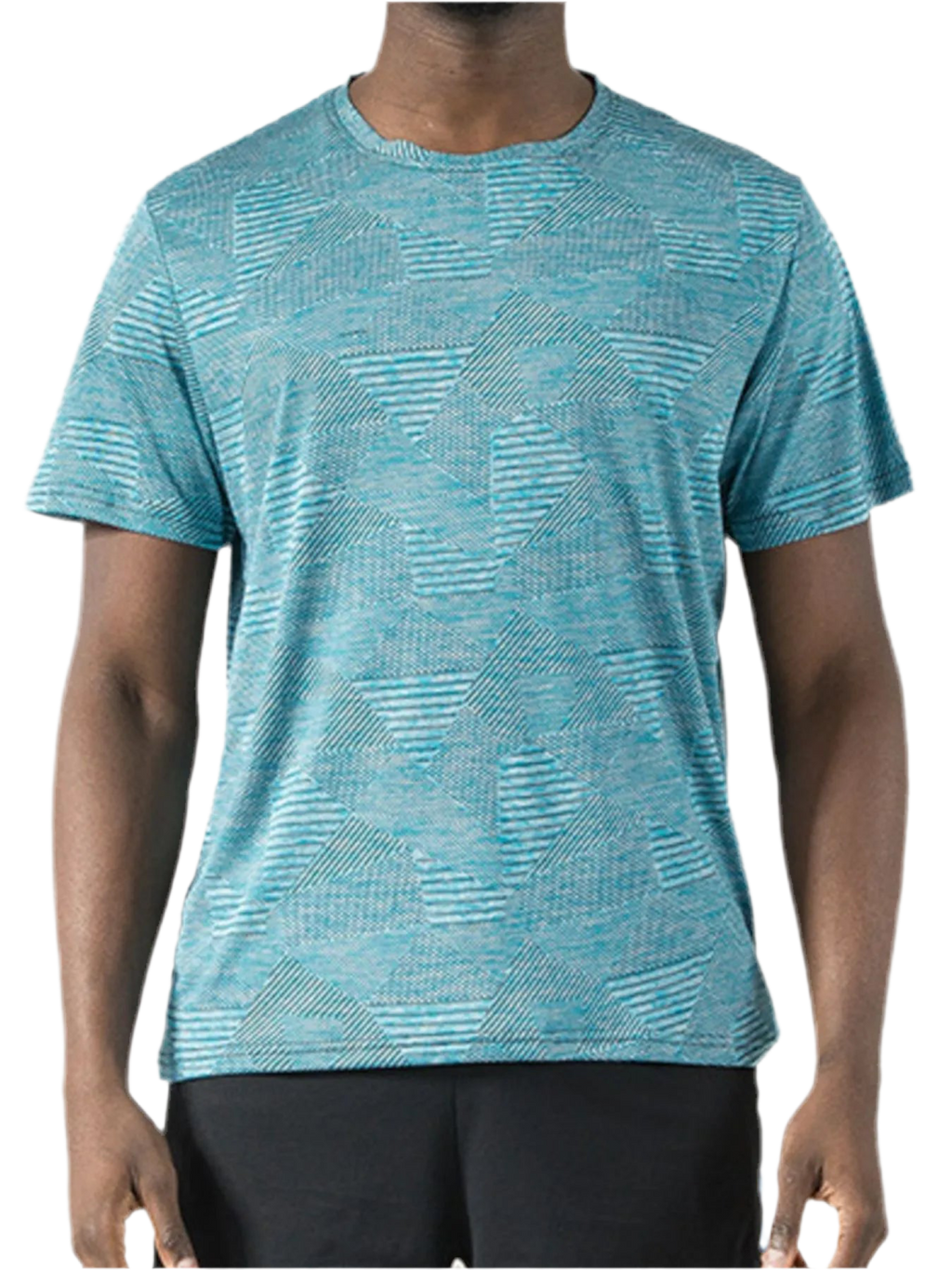 Round Neck Short Sleeve Active T-Shirt