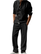 Button Up Shirt & Pants Set