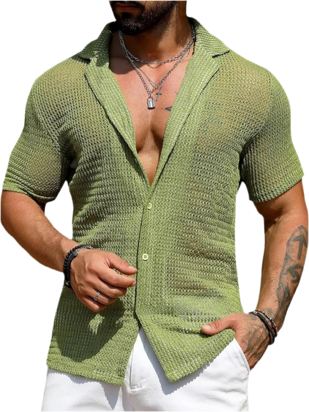 Button Down Short Sleeve Shirt