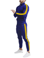 Side Stripes Zip Up Top & Pants Set