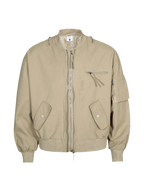 Khaki Zip Up Jacket