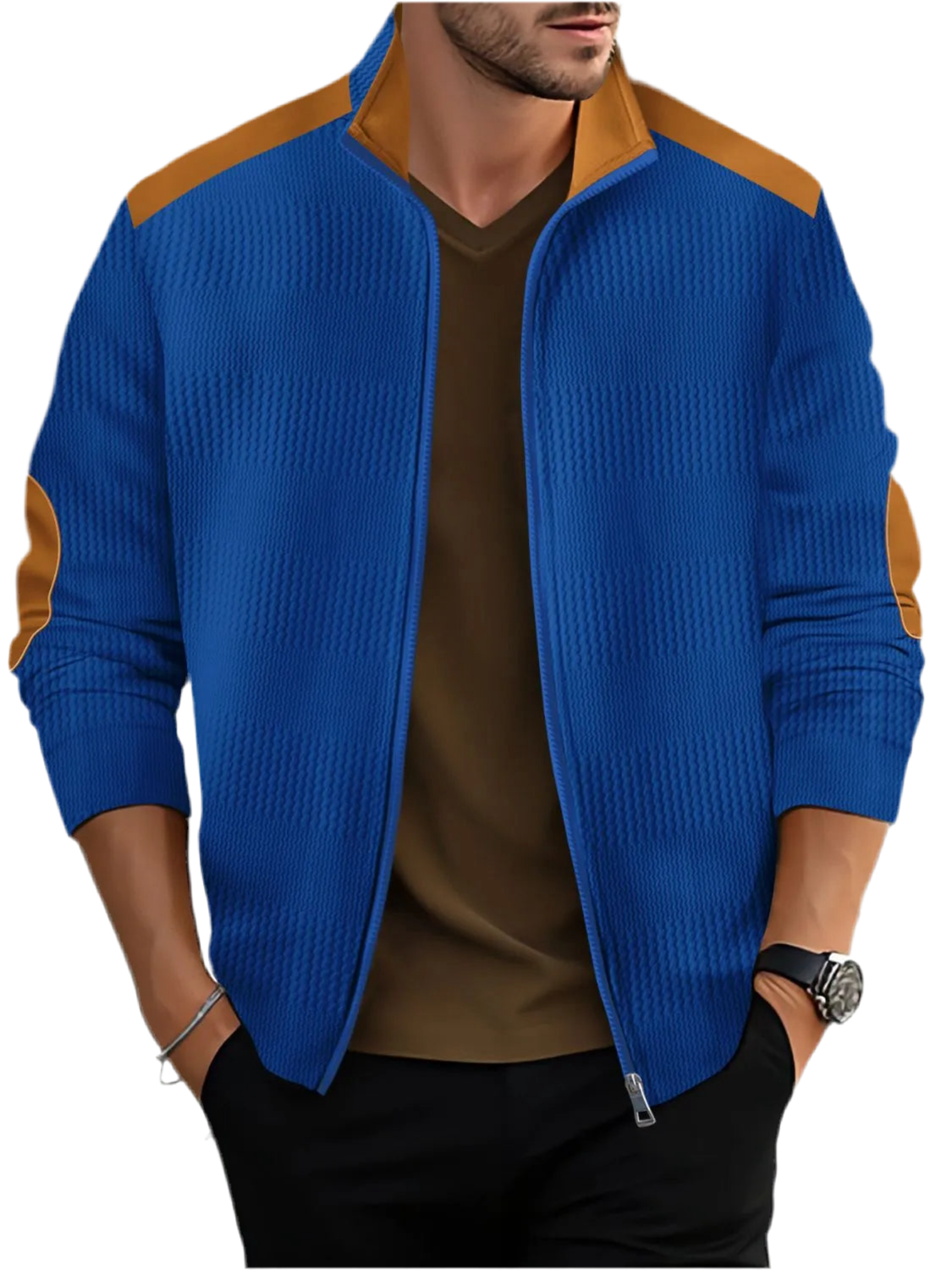 Zip Up Long Sleeve Top