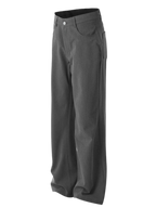 High Waist Slim Bootcut Pants
