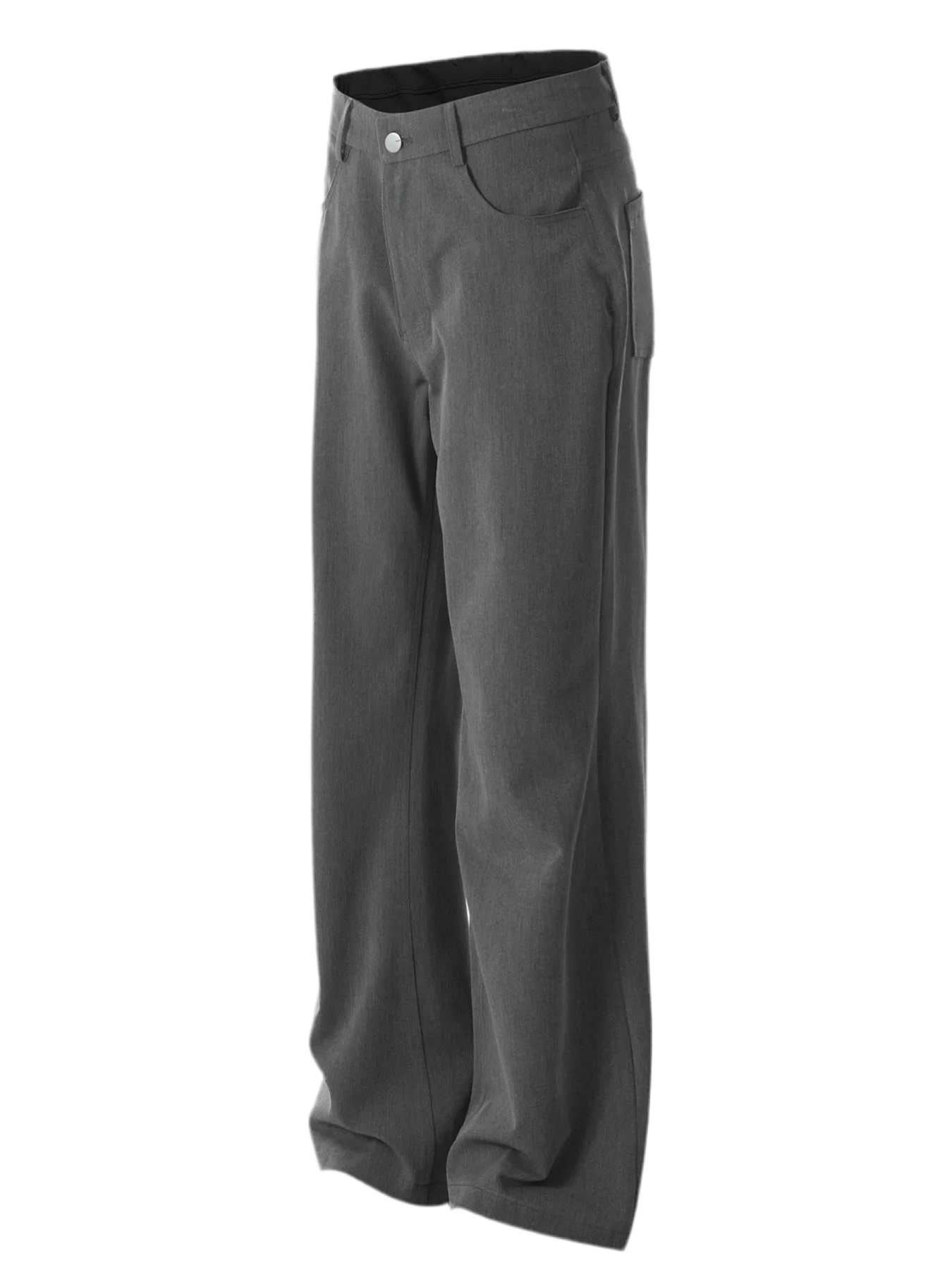 High Waist Slim Bootcut Pants
