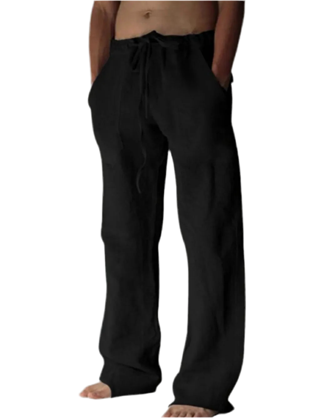 Drawstring Loose Fit Pants