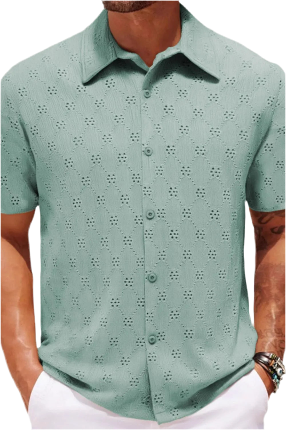 Button Down Short Sleeve Shirt