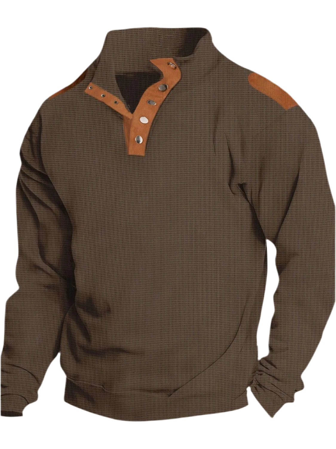 Quarter Snap Long Sleeve Top