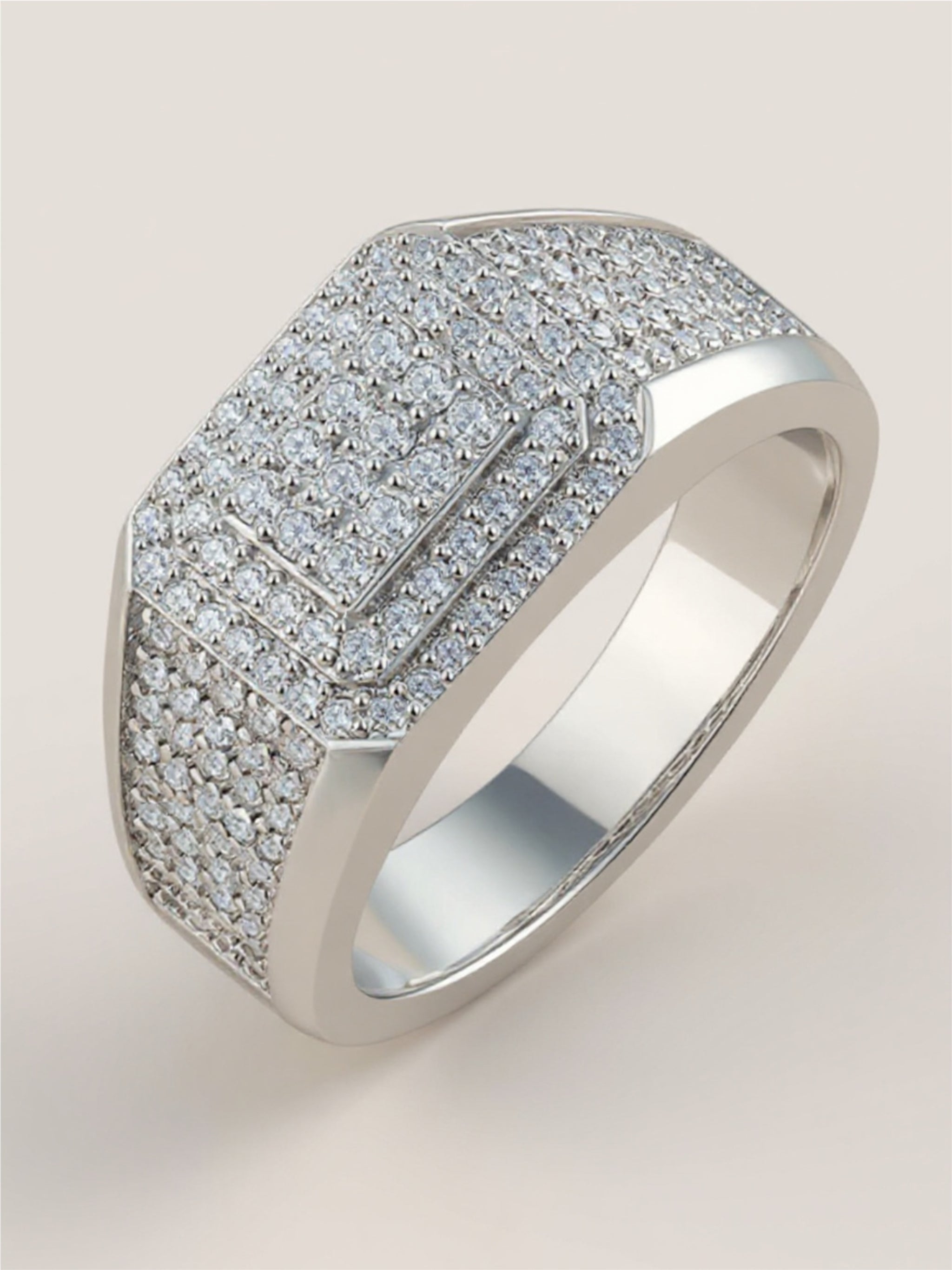 Moissanite 925 Sterling Silver Ring
