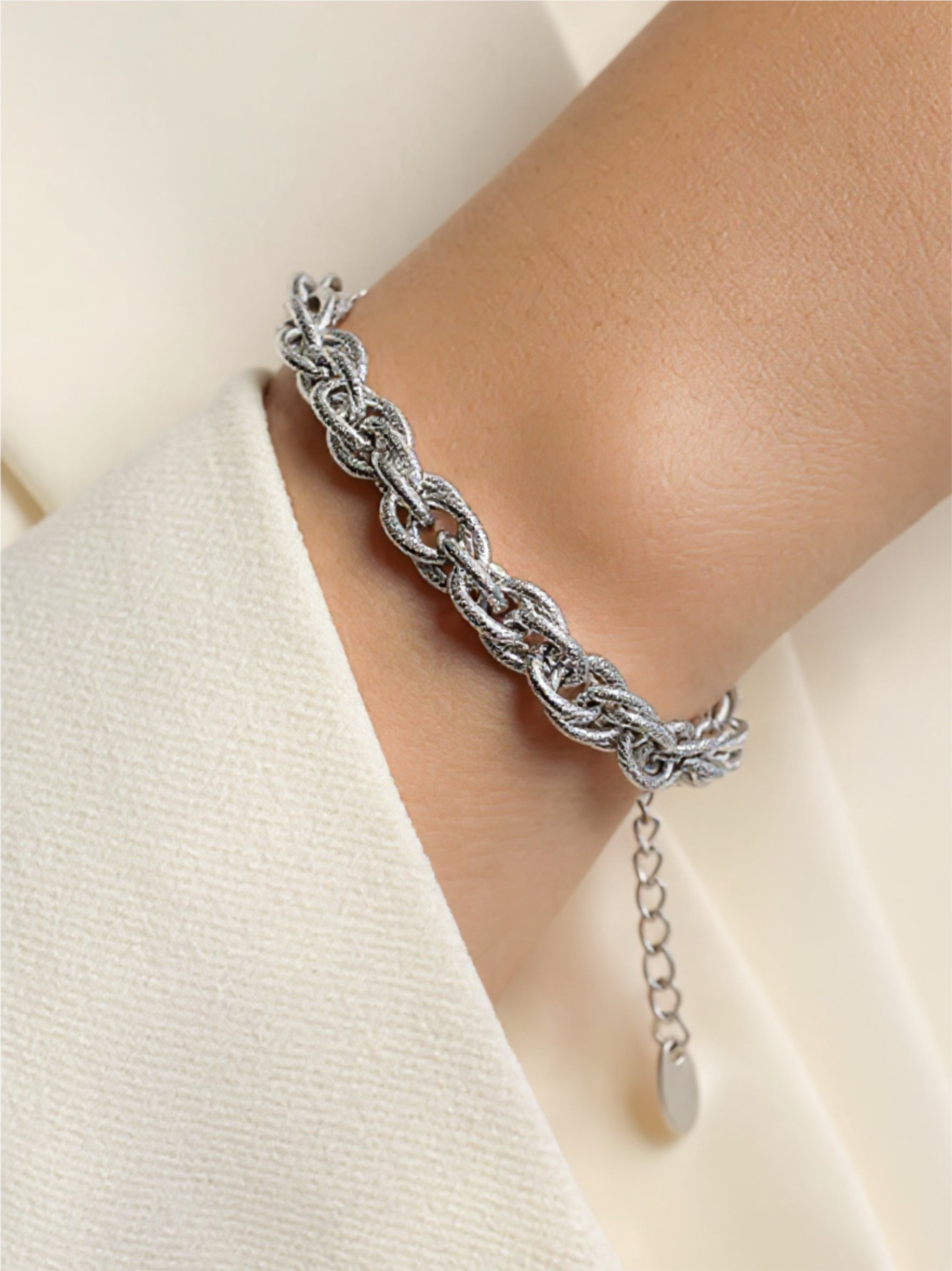 Titanium Steel Chain Bracelet