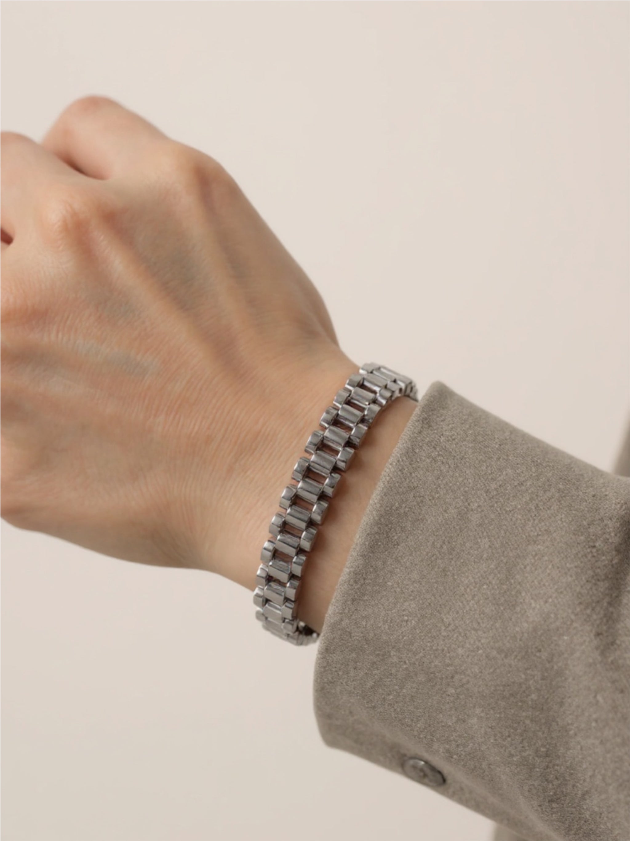 Titanium Steel Chain Bracelet