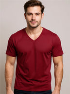 V-Neck Short Sleeve T-Shirt