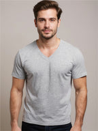 V-Neck Short Sleeve T-Shirt
