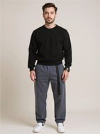 Solid Loose Fit Pants