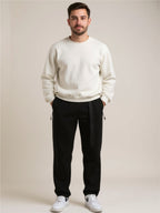 Solid Loose Fit Pants