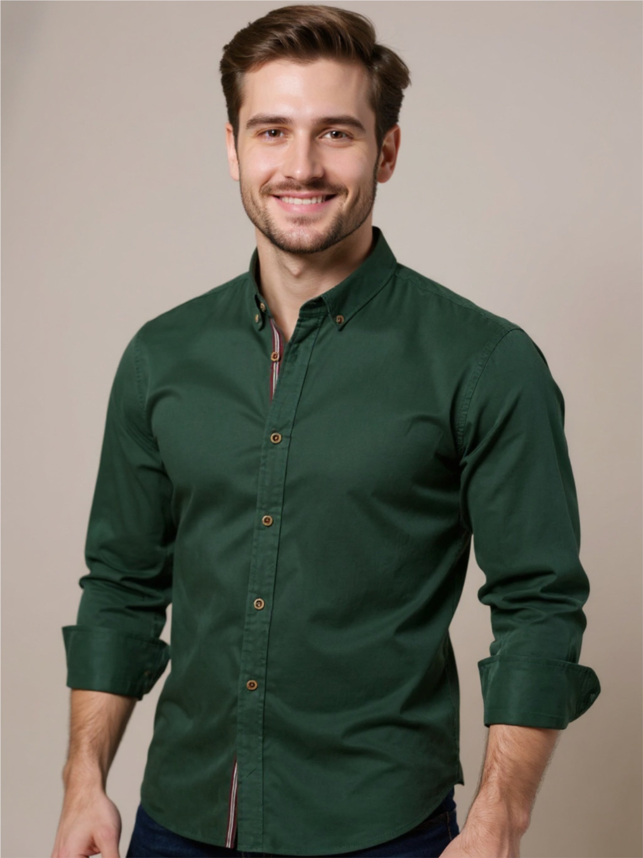 Button Down Embroidered Shirt