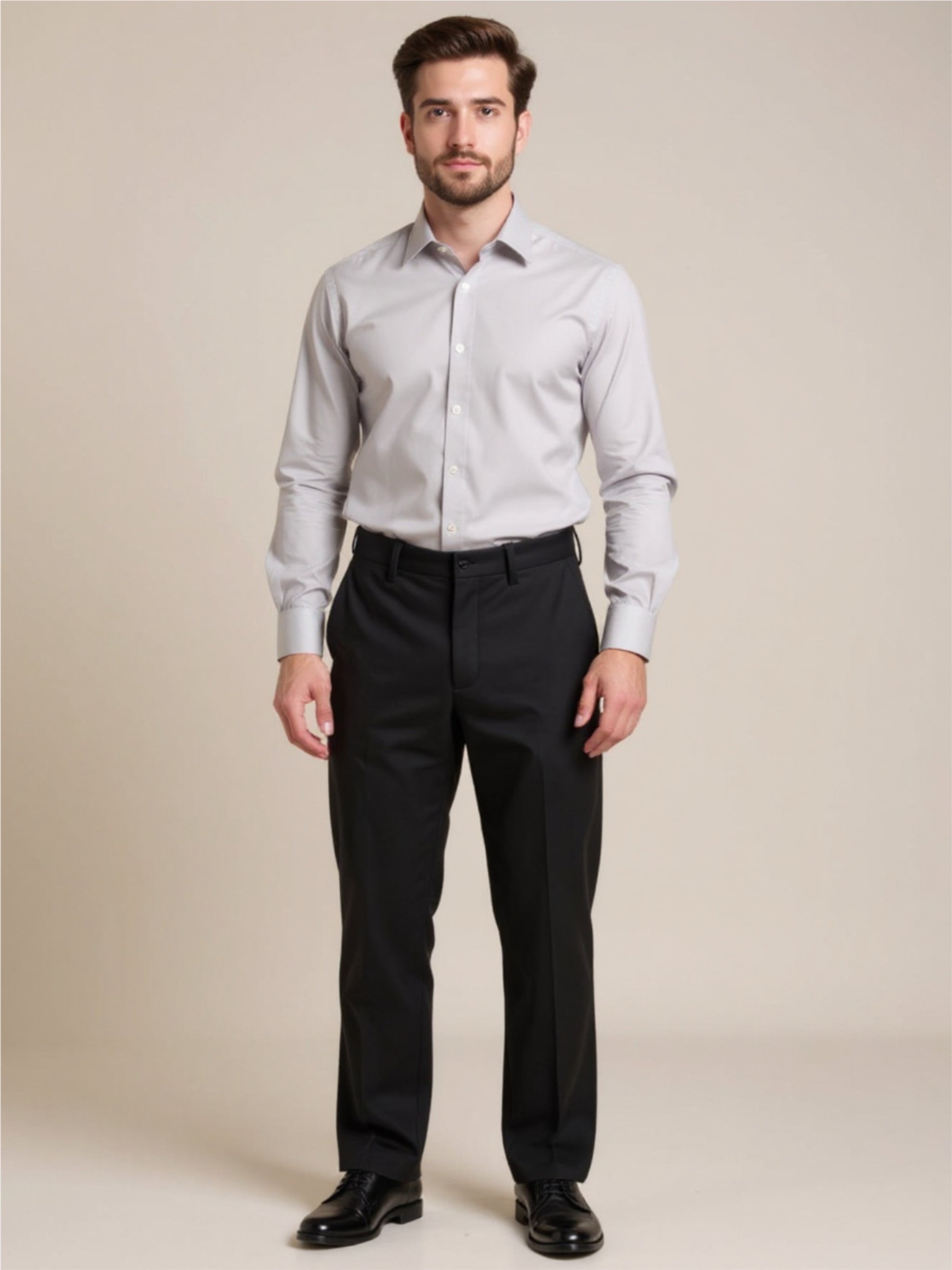 Slim Fit Pants with Pockets