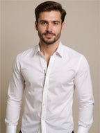 Classic Button-Down Long Sleeve Business Shirt