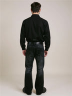 Black Mid Rise Jeans
