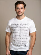 Spider Web Letter Print T-Shirt