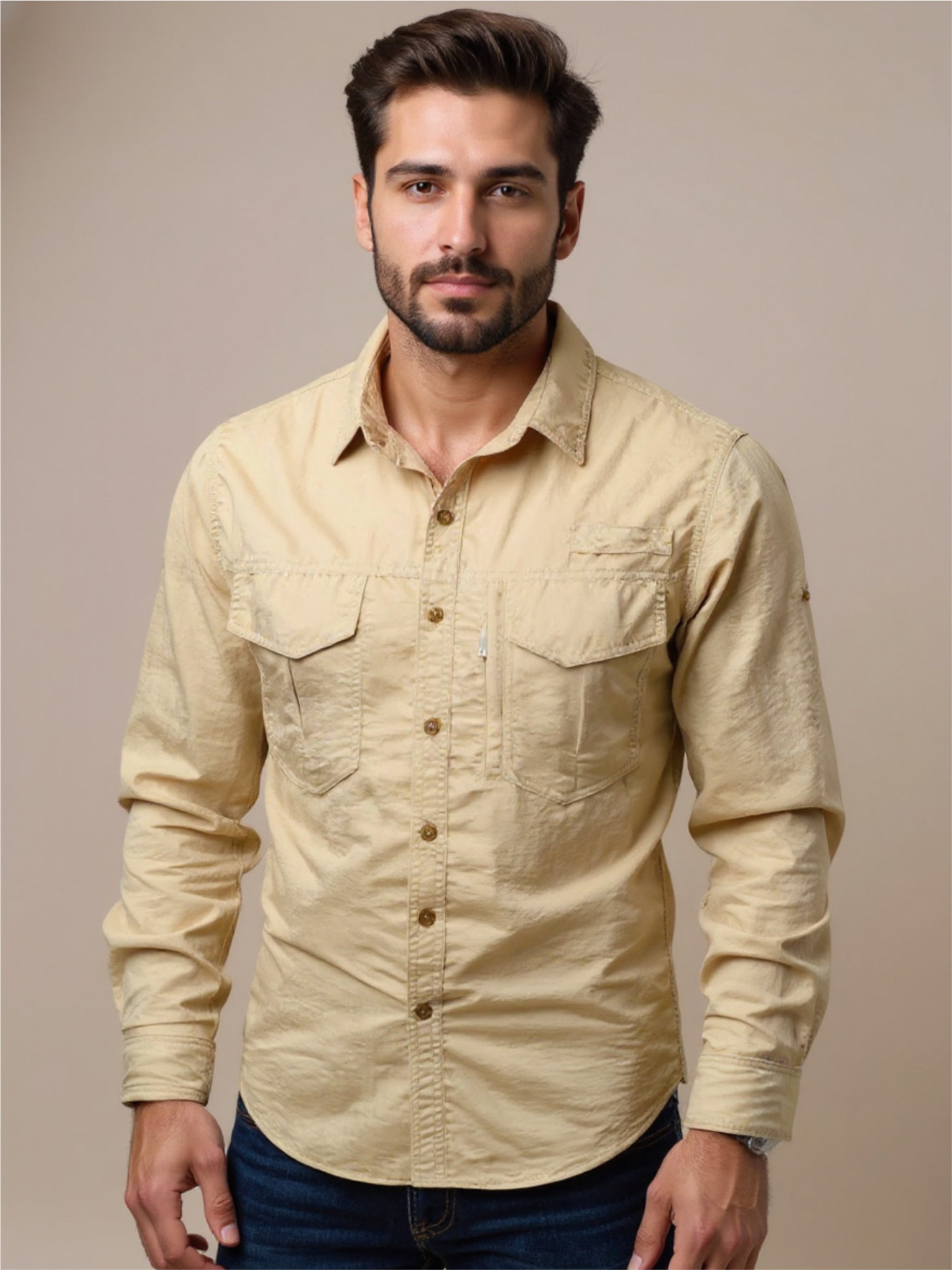 Button Up Long Sleeve Shirt