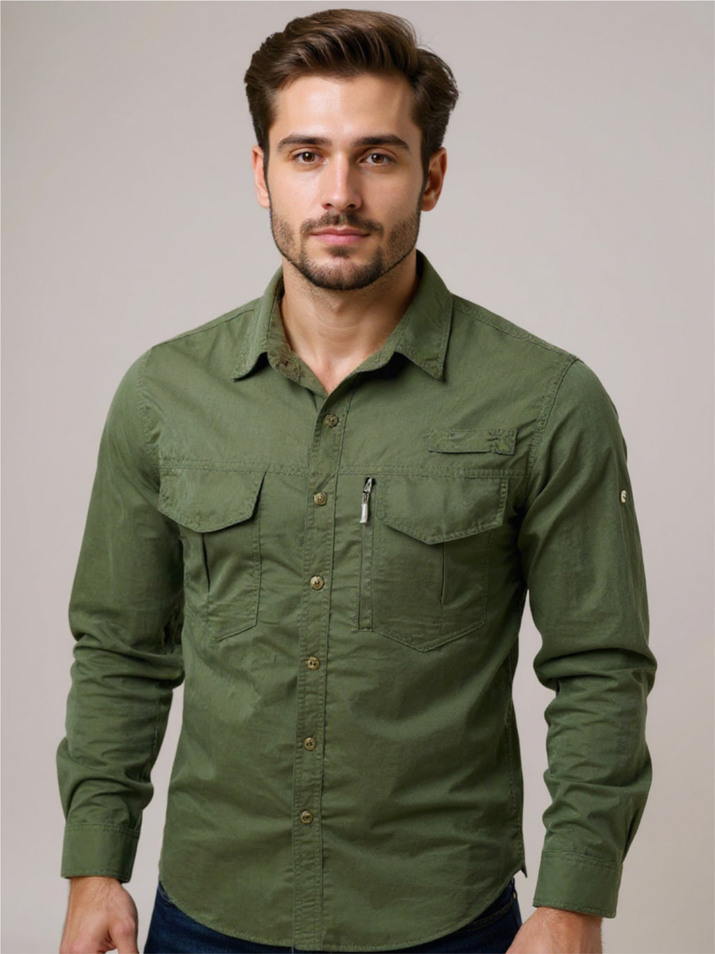 Button Up Long Sleeve Shirt