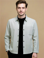 Button Up Long Sleeve Jacket