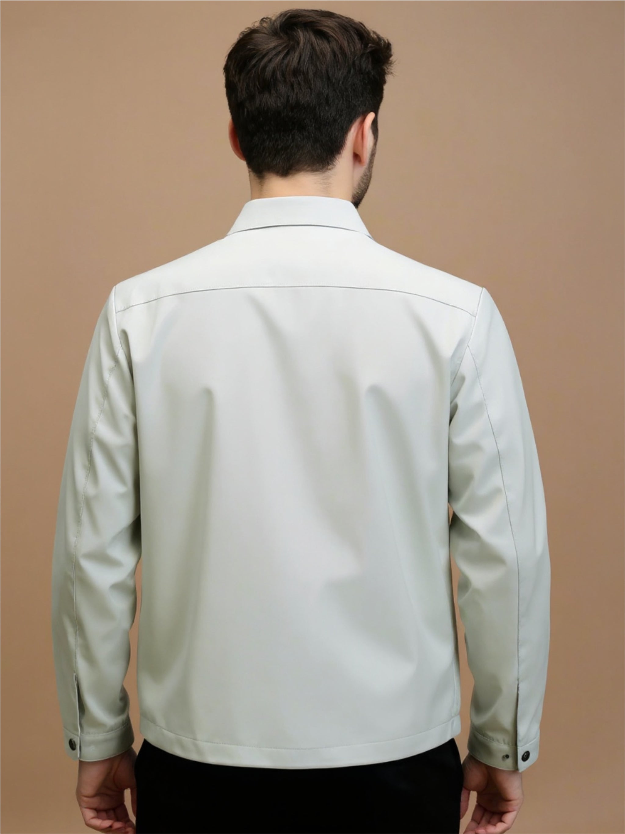 Button Up Long Sleeve Jacket