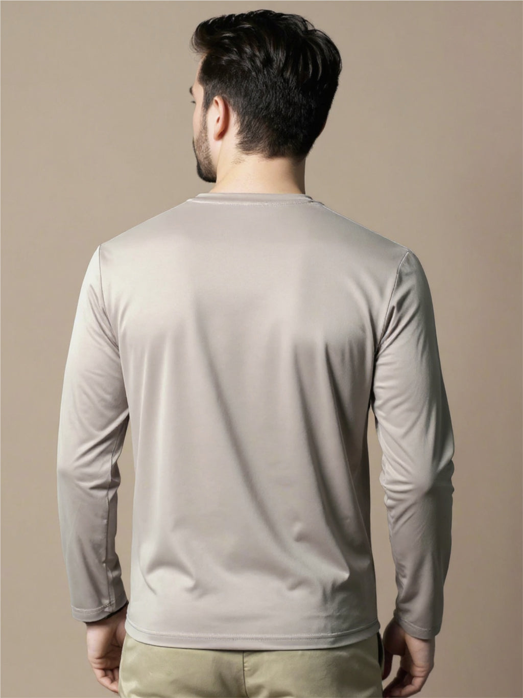Round Neck Long Sleeve T-Shirt