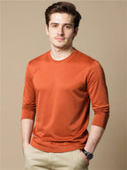 Round Neck Long Sleeve T-Shirt
