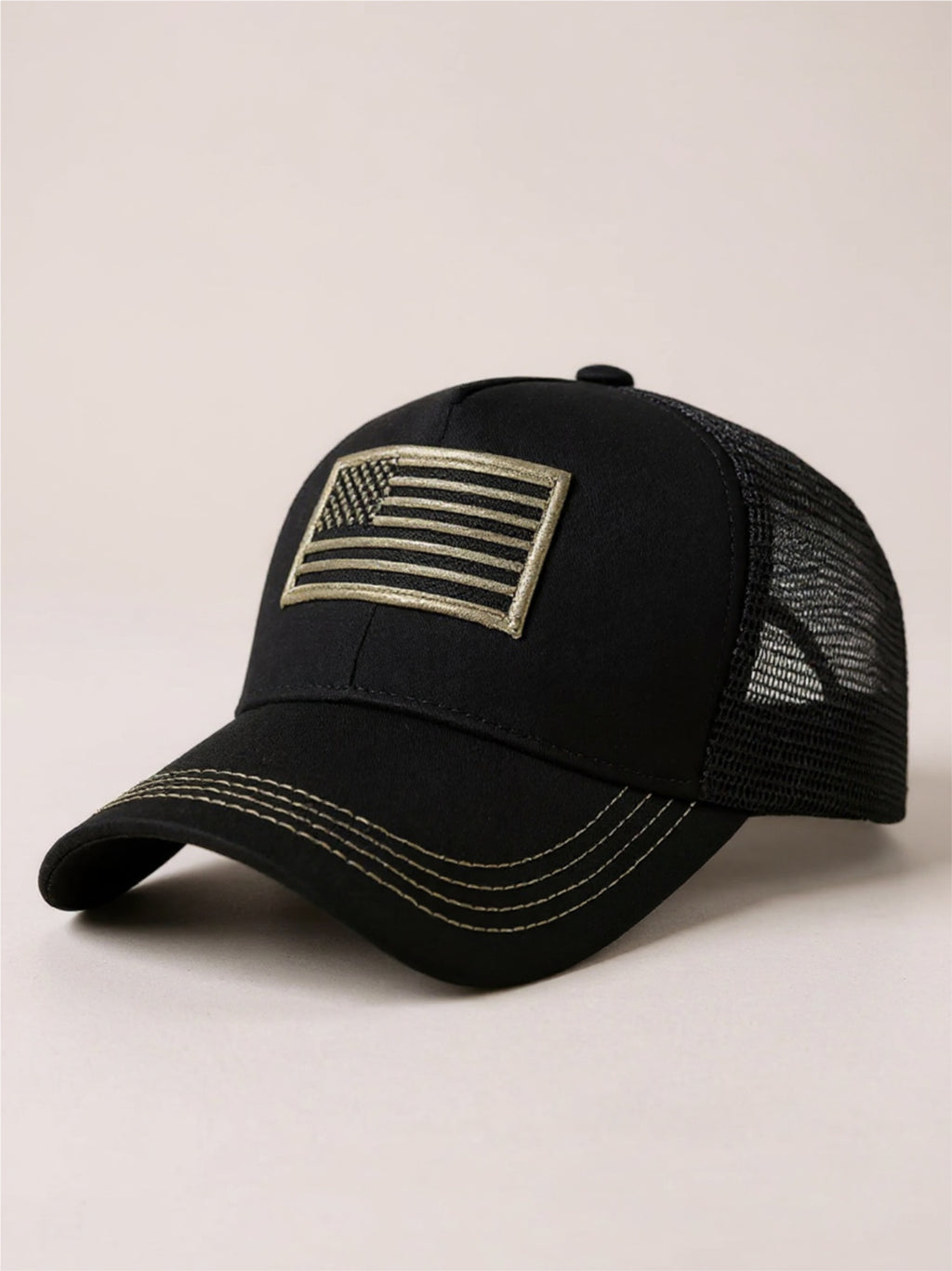 American Flag Embroidered Baseball Cap