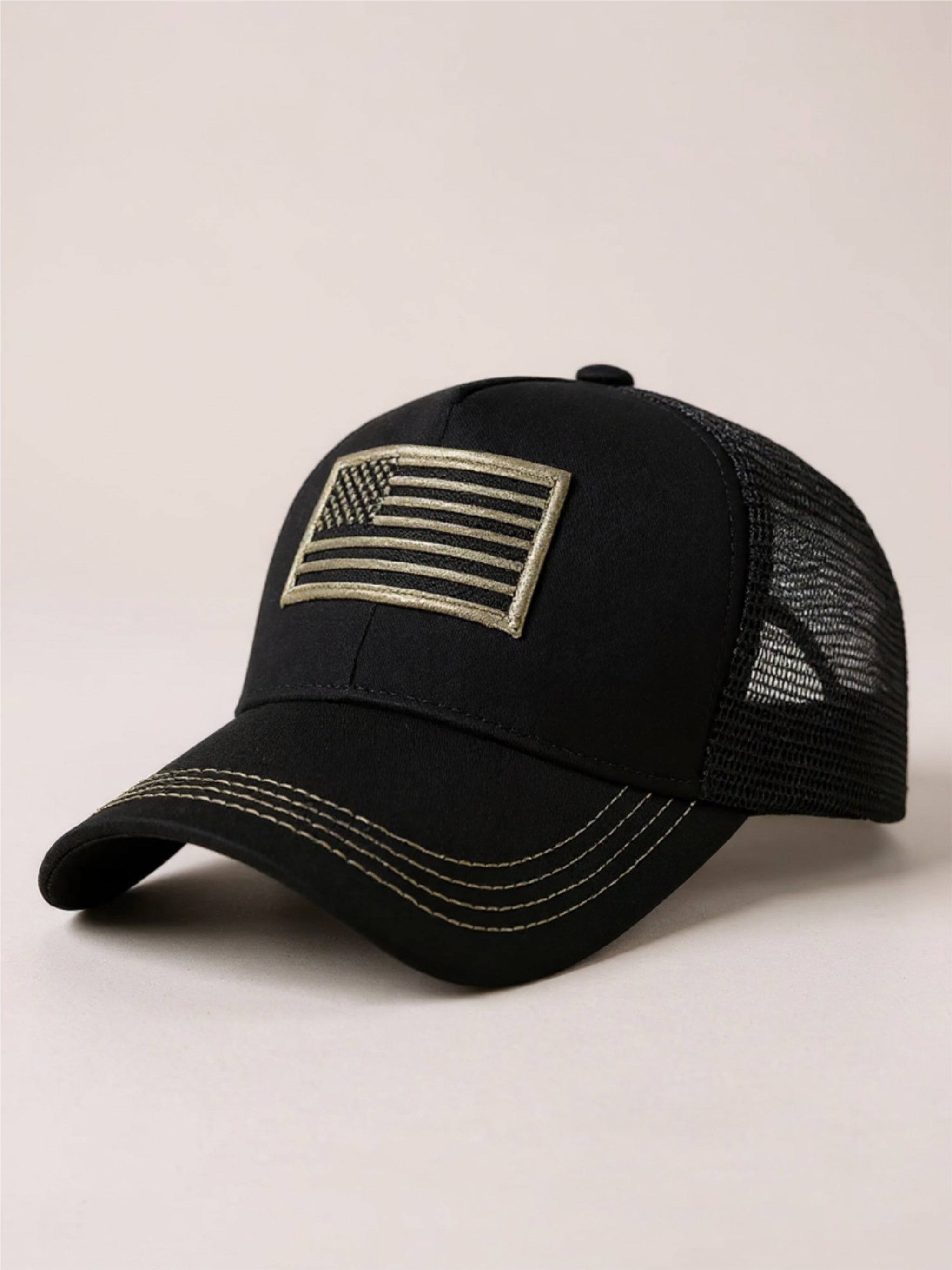 American Flag Embroidered Baseball Cap