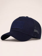 American Flag Embroidered Baseball Cap