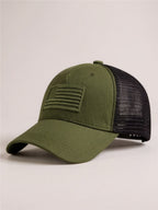 American Flag Embroidered Baseball Cap