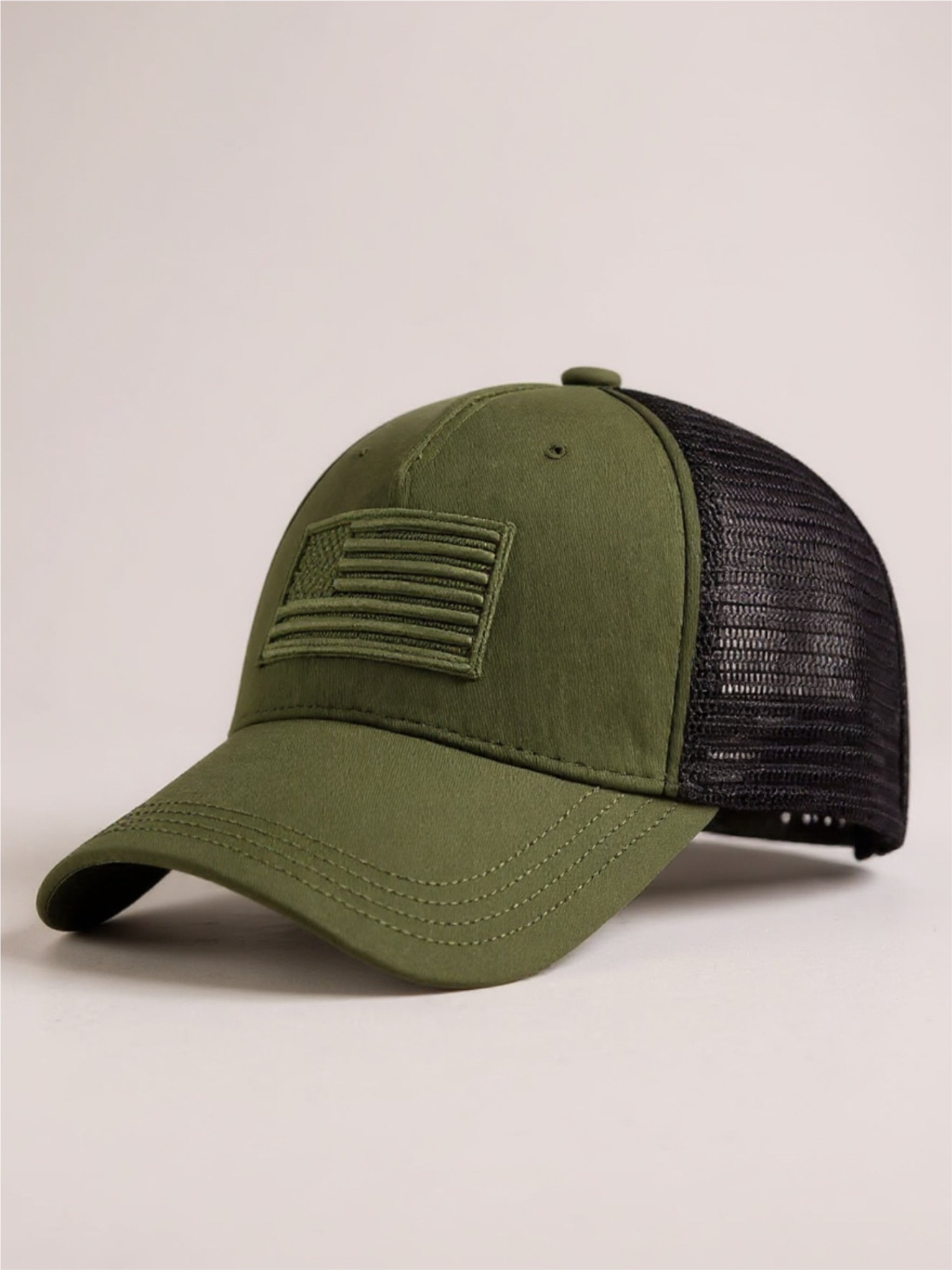 American Flag Embroidered Baseball Cap