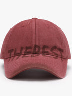 "THE BEST" Baseball Cap