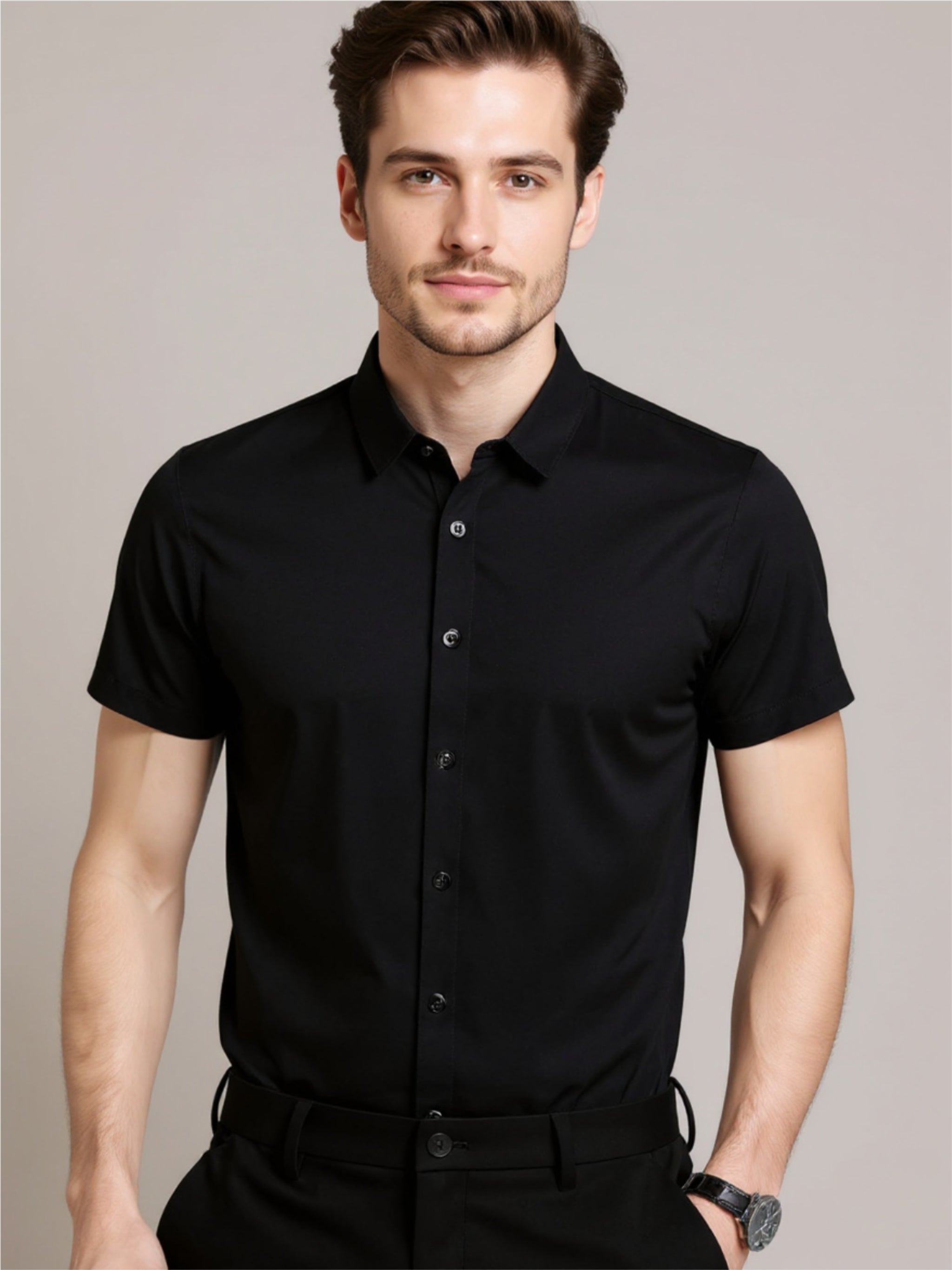 Short Sleeve Button Up Shirt