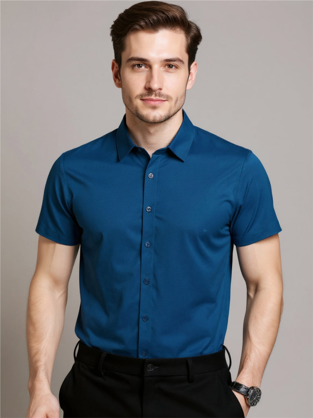 Short Sleeve Button Up Shirt