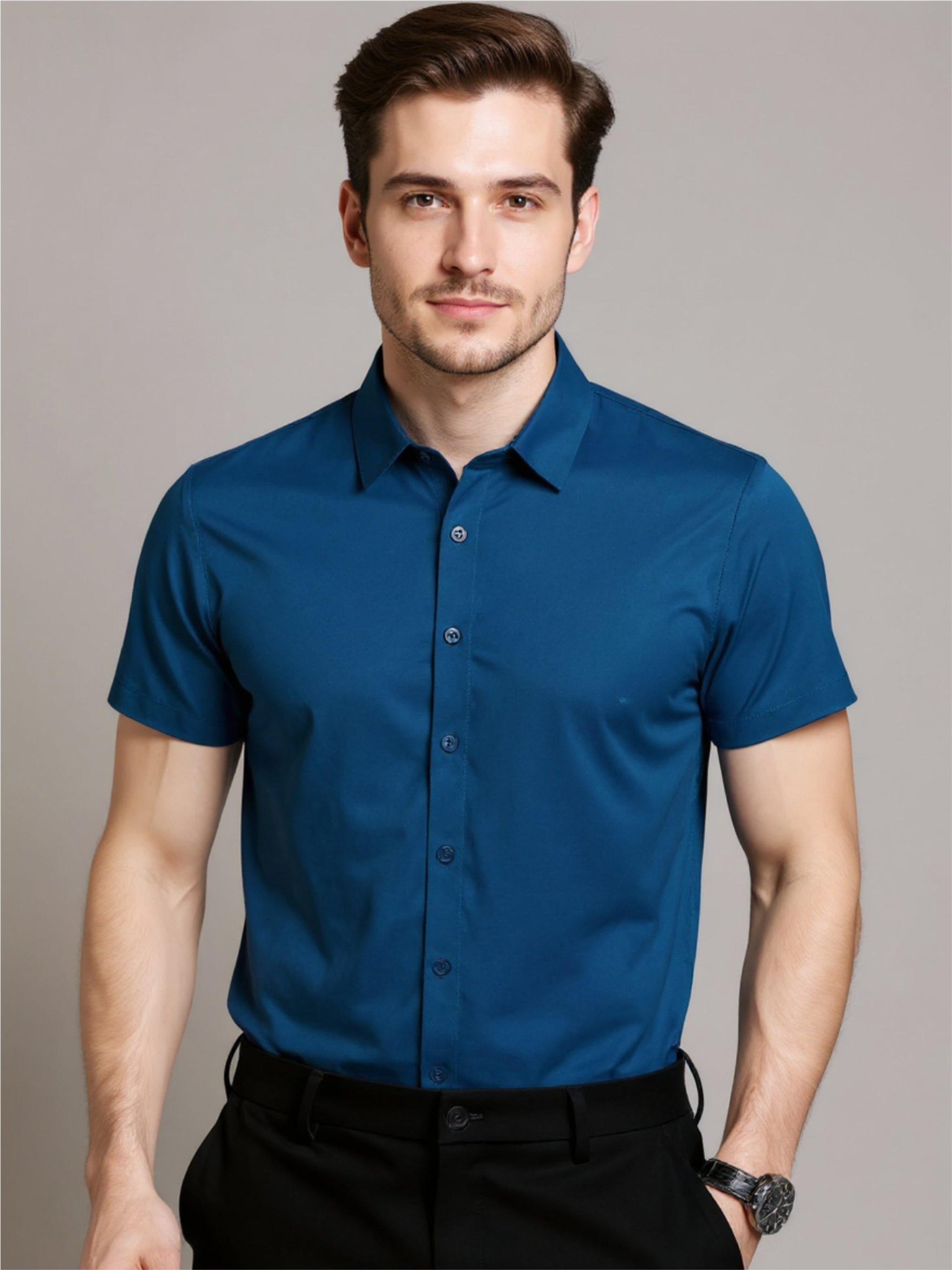 Short Sleeve Button Up Shirt
