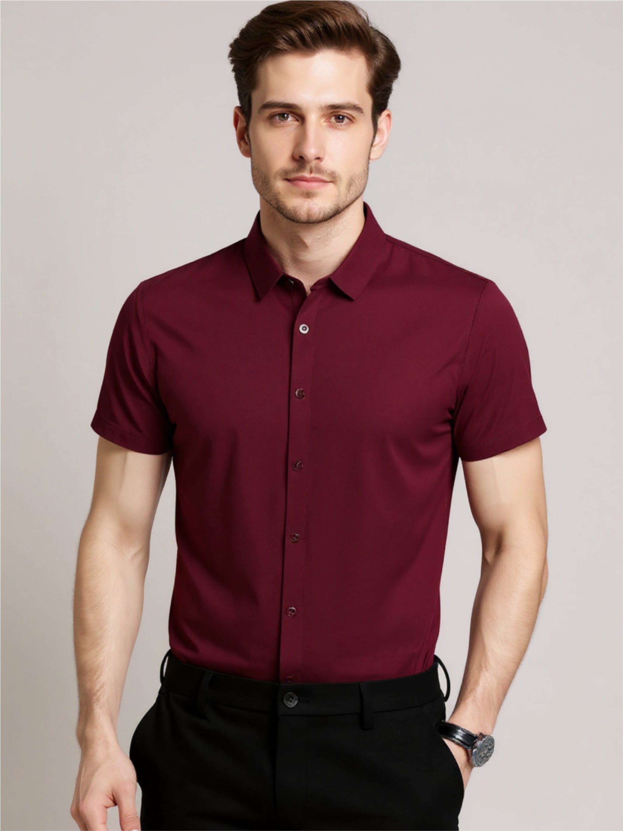 Short Sleeve Button Up Shirt