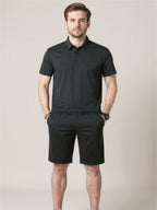 Short Sleeve Polo & Short Set