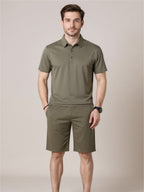 Short Sleeve Polo & Short Set