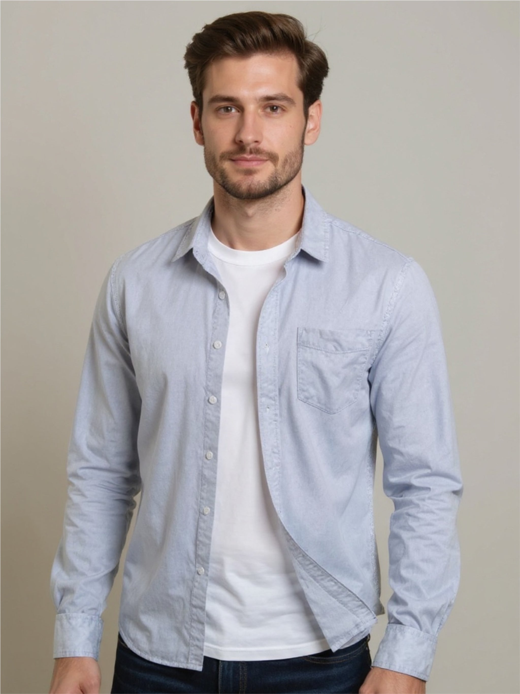 Button Up Long Sleeve Shirt