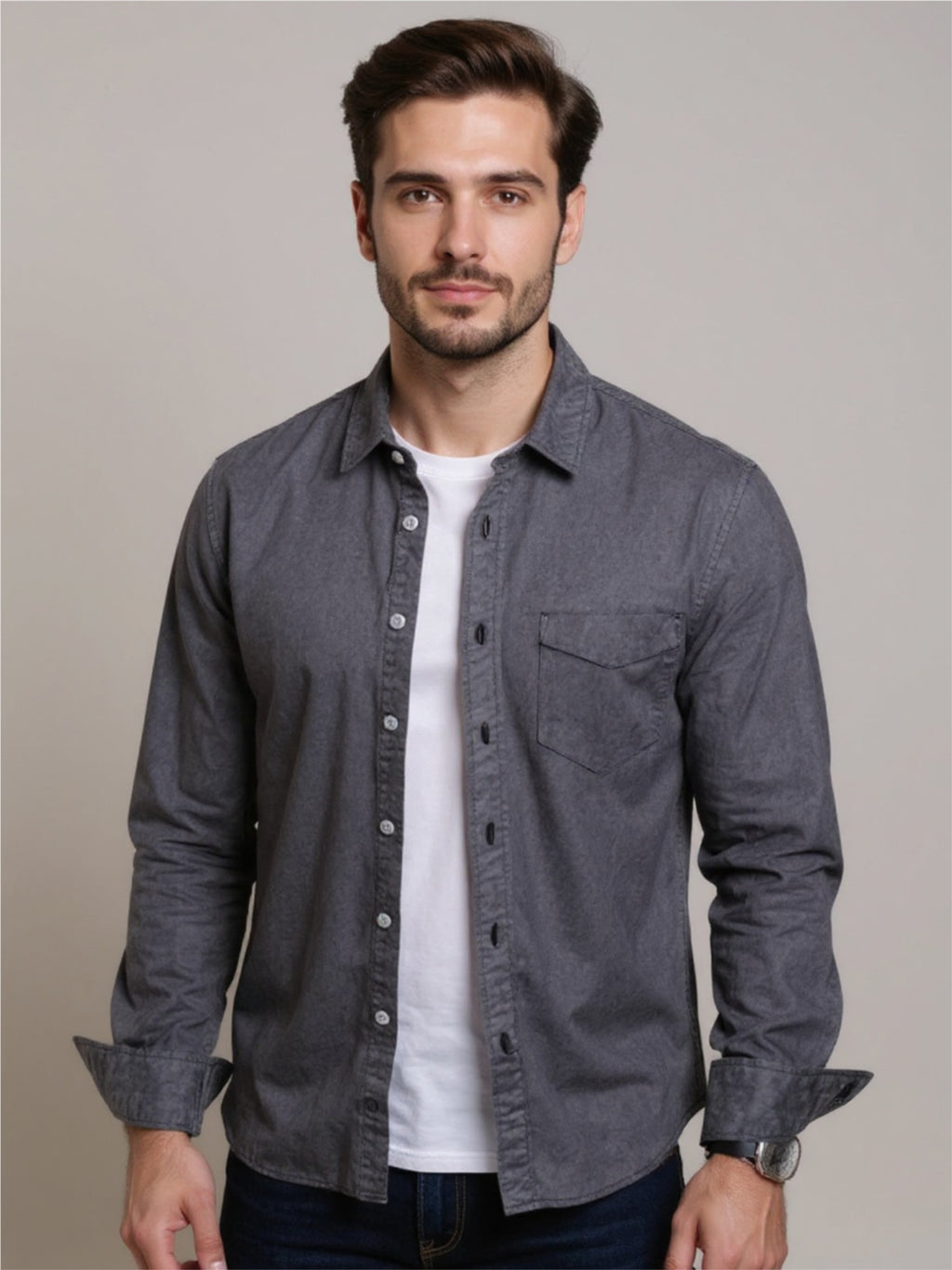 Button Up Long Sleeve Shirt