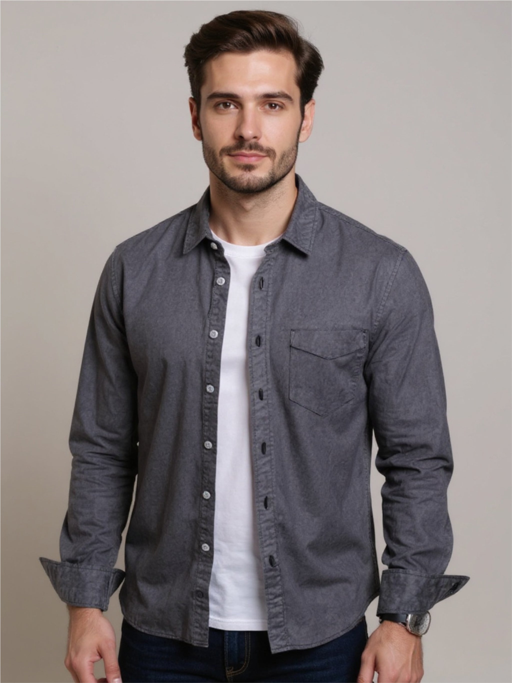 Button Up Long Sleeve Shirt